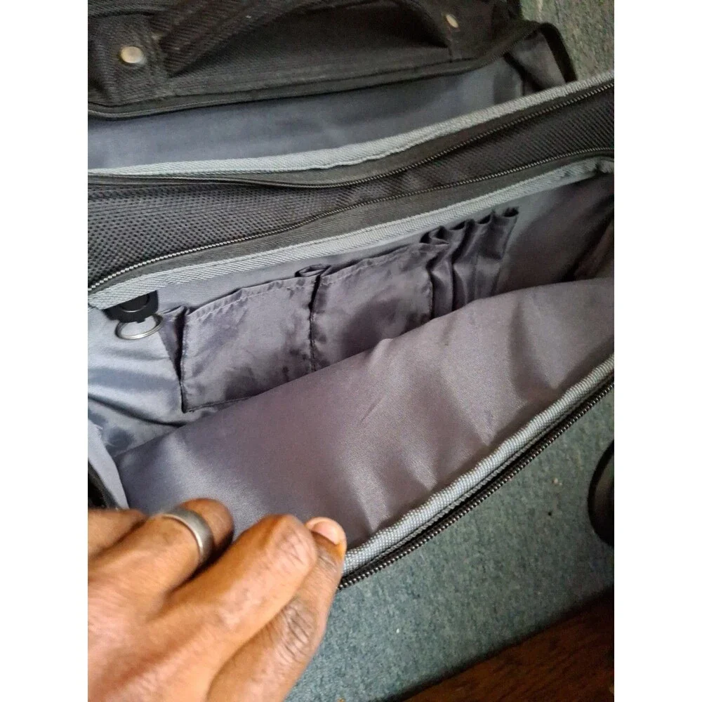 Destinations Laptop Bag with Shoulder Strap Used Good Condition